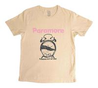 Rock Off officially licensed products Paramore T Shirt Running Out of Time Clock Nouveau Officiel Unisex Sand Size S