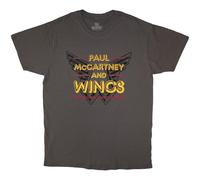 Rock Off officially licensed products Paul Mccartney Wings Over America 76 T Shirt Size L