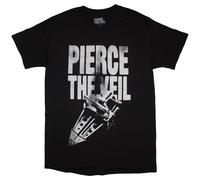 Rock Off officially licensed products Pierce The Veil Large Text T Shirt