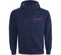 Rock Off officially licensed products Queen Classic Crest Blue Officiel Vestes à Capuches (X-Large)