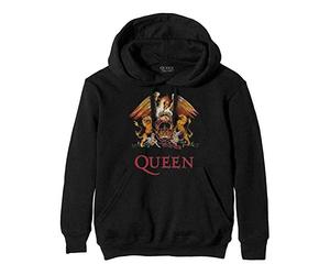 Rock Off Officially Licensed Products Queen Classic Crest Pullover Sweat-Shirt À Capuche Homme (Lot de 1)
