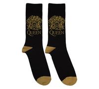 Rock Off officially licensed products Queen Or Crest Band Logo Ankle Chaussettes Size One Size