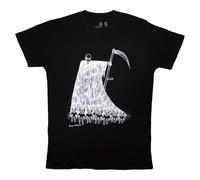 Rock Off officially Licensed Products Radiohead Grim Reaper Organic T Shirt Size XL