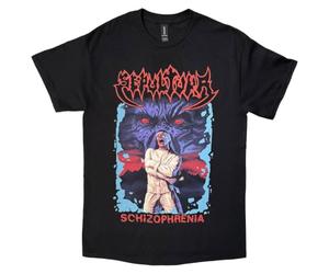 Rock Off officially licensed products Sepultura Schizophrenia T Shirt
