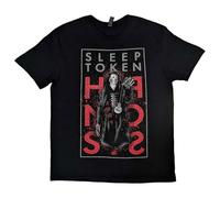 Rock Off officially licensed products Sleep Token Hypnosis Band Logo T Shirt Size XL