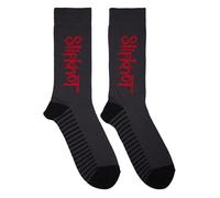 Rock Off officially licensed products Slipknot Band Logo Vertical Ankle Chaussettes Size One Size