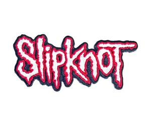 Rock Off officially licensed products Slipknot Cut-Out Logo Noir Border Woven Patch