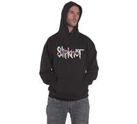 Slipknot Sweat-Shirt À Capuche Eye Band Logo Nouveau Officiel Unisex Noir Size L