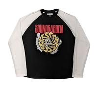 Rock Off officially licensed products Soundgarden T Shirt Tour 2017 Nouveau Officiel Unisex Noir Raglan Long Sleeve Size XXL