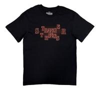 Rock Off officially licensed products Stranger Things Neon Logo T Shirt Size L