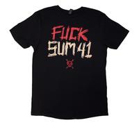 Rock Off officially licensed products Sum 41 Tour 24 F**K Sum 41 T Shirt Size M