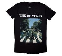 Rock Off officially licensed products The Beatles Abbey Road and Logo T Shirt Size XXXXL