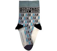 Rock Off officially licensed products The Beatles Abbey Road Colours Crossing Repeat Ankle Chaussettes Size One Size