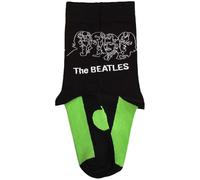 Rock Off officially licensed products The Beatles Blanc Album Faces Outlines And Apple Ankle Chaussettes Size One Size