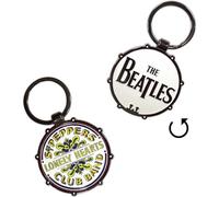Rock Off officially licensed products The Beatles Drop T Sgt Pepper Drum Double-Sided Keychain Size One Size