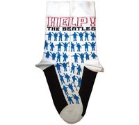 Rock Off officially licensed products The Beatles Help Silhouettes Repeat Ankle Chaussettes Size One Size