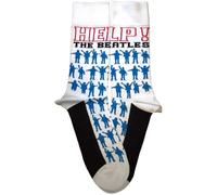 Rock Off officially licensed products The Beatles Help Silhouettes Repeat Ankle Chaussettes Size One Size
