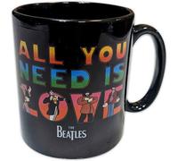 Rock Off officially licensed products The Beatles Yellow Submarine All You Need Is Love Tasse À Café Size One Size