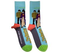 Rock Off officially licensed products The Beatles Yellow Submarine And Band Ankle Chaussettes Size One Size