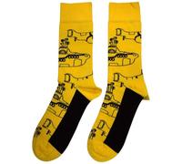 Rock Off officially licensed products The Beatles Yellow Submarine Sub Outline Repeat Ankle Chaussettes Size One Size