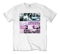 Rock Off officially licensed products The Jam Unisex T-Shirt: Sound Affects (Blanc) Size L