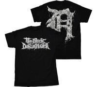 Rock Off officially licensed products The Noir Dahlia Murder Unisex T-Shirt: Detroit (Noir) (Back Print) Size XL