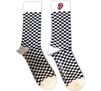Rock Off officially licensed products The Rolling Stones Check Ankle Chaussettes Size One Size