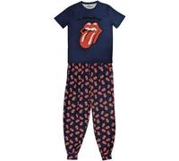 Rock Off officially licensed products The Rolling Stones Classic Tongue Logo Pyjamas Size XS
