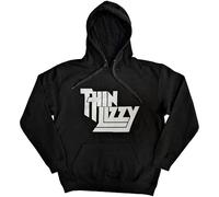 Rock Off officially licensed products Thin Lizzy Sweat-Shirt À Capuche Stacked Logo Pullover Sweat-Shirt À Capuche Size XL