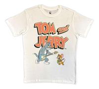 Rock Off officially licensed products Tom & Jerry Playing Guitar Officiel T-Shirt Hommes Unisexe (XX-Large)