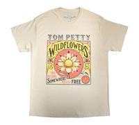 Rock Off officially Licensed Products Tom Petty and The Heartbreakers Wildflowers T Shirt Size L