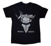 Rock Off officially licensed products Venom Black Metal Officiel T-Shirt Hommes Unisexe (Medium)