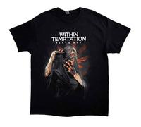 PlasticHead Within Temptation 'Bleed Out Album' (Noir) T-shirt à manches courtes unisexe, Noir , L