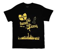 Rock Off officially licensed products WU-Tang Clan Tour 23 NY State of Mind T Shirt Size M