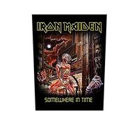 Rock Off Officielle Iron Maiden Dos Patch (quelque Part dans le temps)