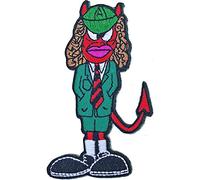 Rock Off Patch AC/DC Standard : Angus Devil officiel tissé
