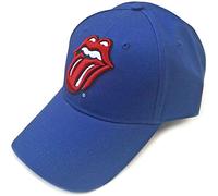 Rolling Stones Casquette de Baseball Classic Tongue Bleu