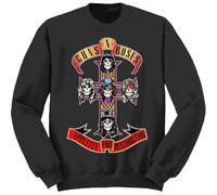 Rock Off Sweatshirt Guns N' Roses Appetite Officiel T-Shirt Garçons Enfants 7-8 Ans