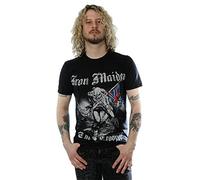 Rock Off - T-shirt Homme Iron Maiden Sketched Trooper - Noir (Black) - Small