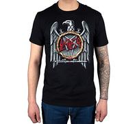 Rock Off - T-shirt Homme Slayer Silver Eagle - Noir (Black) - Medium