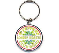Rock Off - The Beatles Enamel Keychain Logo Drum