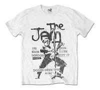 Rock Off The Jam Paul Weller 100 Club 1977 Officiel T-Shirt Hommes Unisexe (Small)
