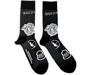 Rock Off Trade Chaussettes Unisex AC/DC Icons Noires