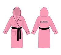 Rock Off Trade Peignoir Blackpink Logo Rose