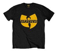 Rock Off WU-Tang Clan Logo Officiel T-Shirt Garçons Enfants 11-12 Ans