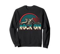 Rock on Curling Winter Sports Skip Bonspiel 2020 Curler Sweatshirt