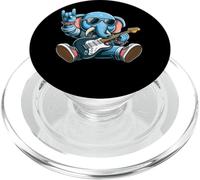 Rock on Elephant Lunettes de Soleil en Forme de Guitare PopSockets PopGrip pour MagSafe