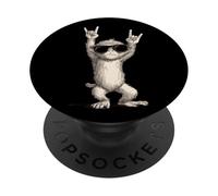 Rock on Monkey Lunettes de Soleil Groove Style PopSockets PopGrip Adhésif