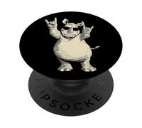 Rock on Rhino Lunettes de Soleil Musique PopSockets PopGrip Adhésif