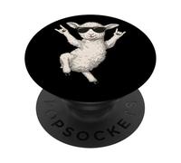 Rock on Sheep avec Lunettes de Soleil PopSockets PopGrip Adhésif